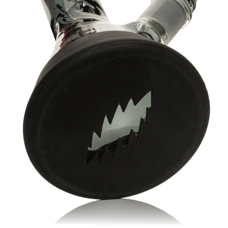 Grateful Dead | 10" Tall Space Your Face Beaker Base Water Pipe W/Silicone Base