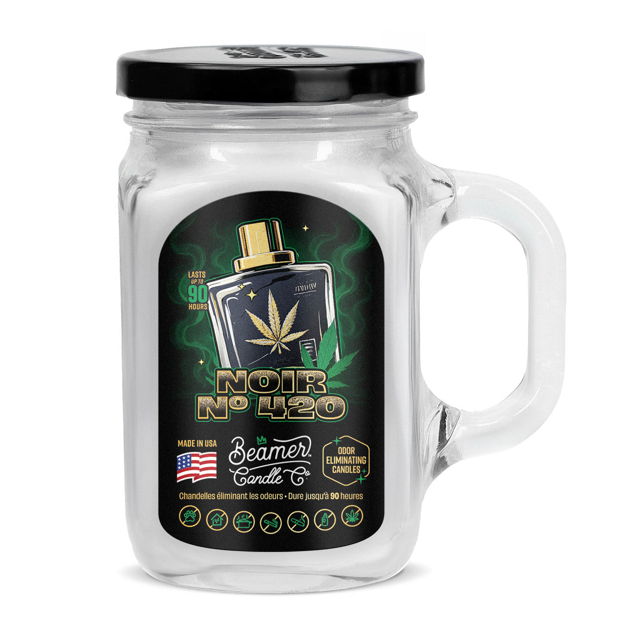 Beamer Candle Co. | Premium Smoke Killer Jar Candle