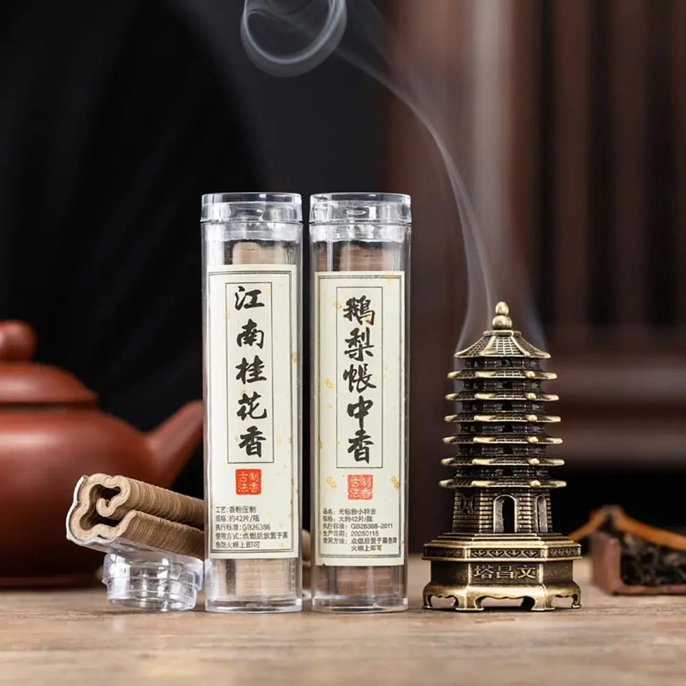 Chinese Style Incense Burner Zinc Alloy Vertical Indoor Aromatherapy Good Symbolism Accessories Incense Burning Gifts