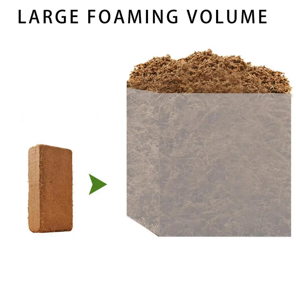 Coco Peat For Plants Coco Soil Coir Brick Substrate Compressed Soil Coco Fiber Husk Potting Mix Substrate Potting Soil For