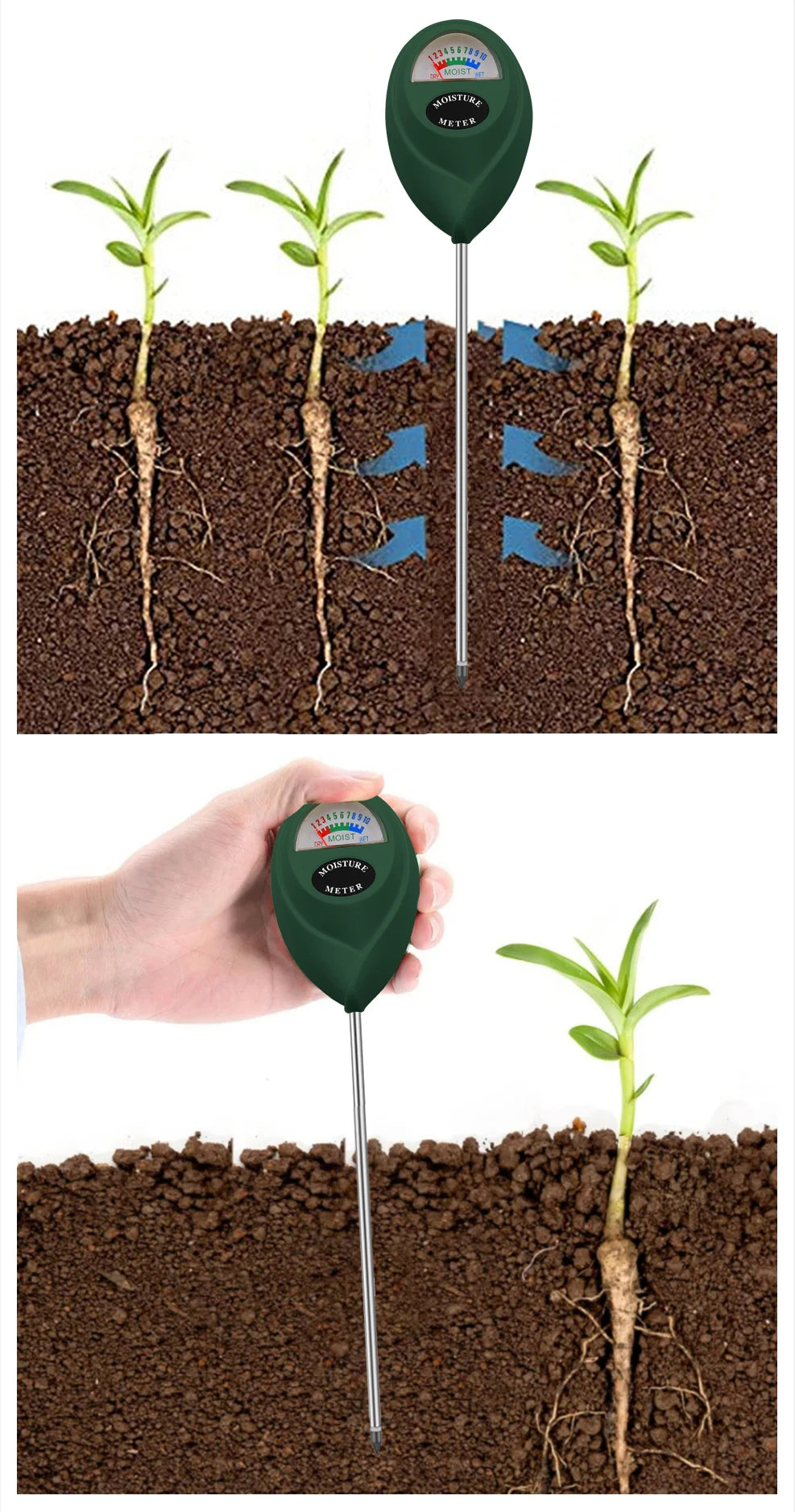 Soil Moisture Meter A Measuring Tool for Home Gardening