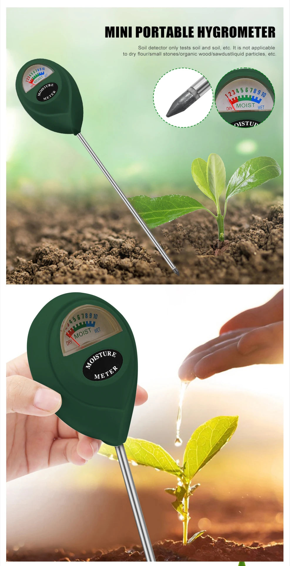 Soil Moisture Meter A Measuring Tool for Home Gardening