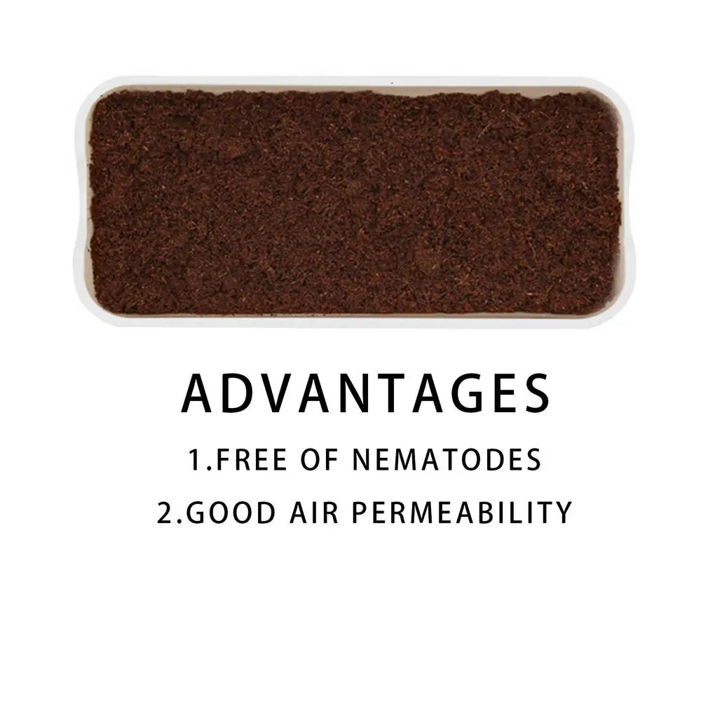 Coco Peat For Plants Coco Soil Coir Brick Substrate Compressed Soil Coco Fiber Husk Potting Mix Substrate Potting Soil For