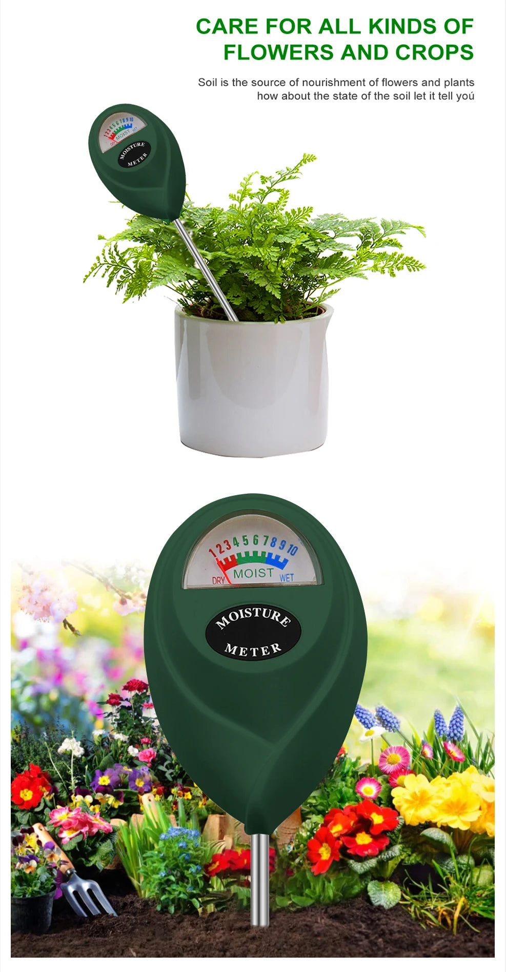 Soil Moisture Meter A Measuring Tool for Home Gardening
