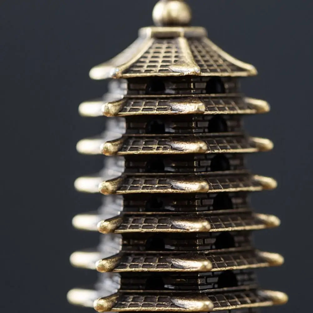 Chinese Style Incense Burner Zinc Alloy Vertical Indoor Aromatherapy Good Symbolism Accessories Incense Burning Gifts
