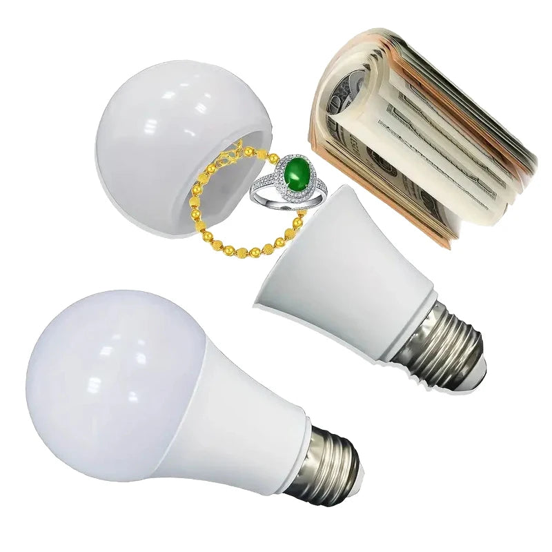 Sight Secret Light Bulb Home Diversion Stash Can Safe Container Hiding Spot ⁣⁣⁣⁣ Hidden Storage Secret Compartment