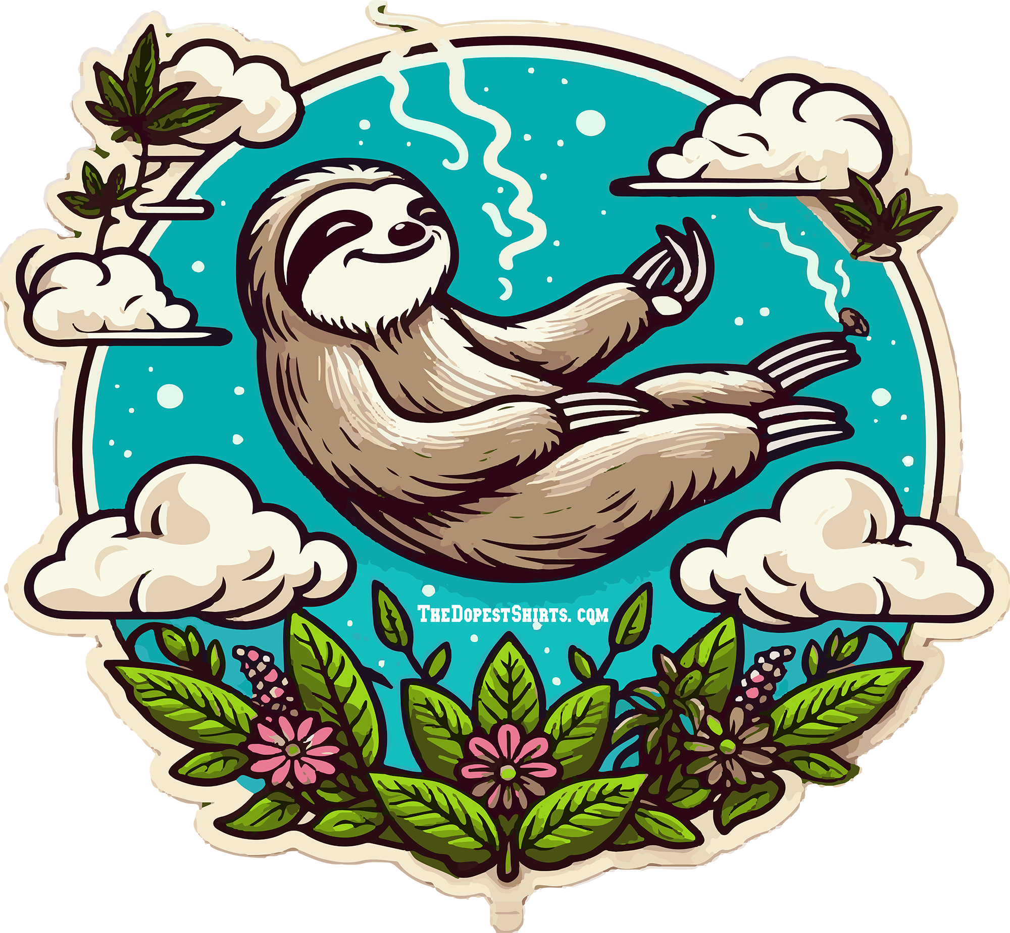 The Dopest Smoker Sticker Pack – 12 Digital Graphics